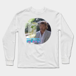 I'm a fiend for mojitos round Long Sleeve T-Shirt